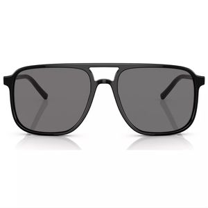 Dolce Gabbana Men's Black Pilot Sunglasses
